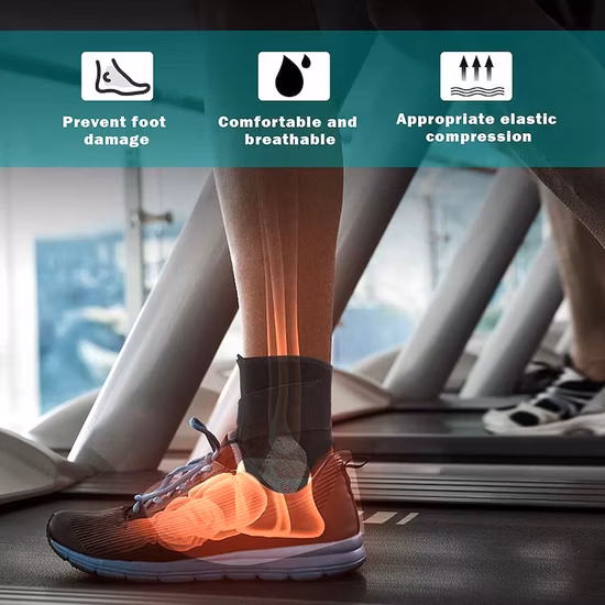 Protectores elásticos de tobillo, soporte de compresión para protección deportiva, vendaje ajustable, envoltura de soporte para tobillo