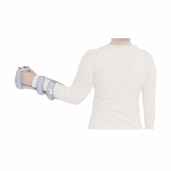 6051#Muñequera de compresión ajustable y soporte de mano Plam